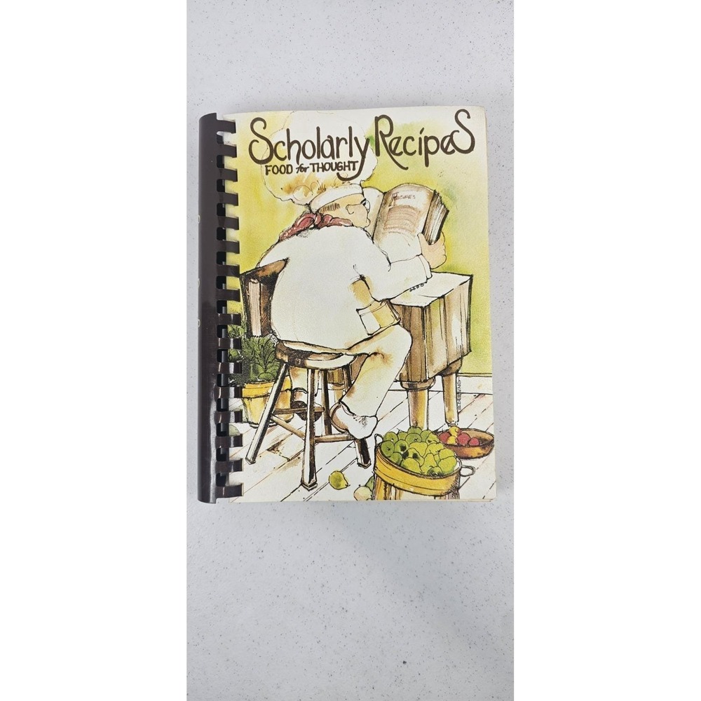 Scholarly Recipes Food for Thought 1980 Lake‎ Ridge Academy Cookbook